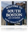 south boston welcome sign