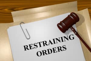 Consequences of a restraining order